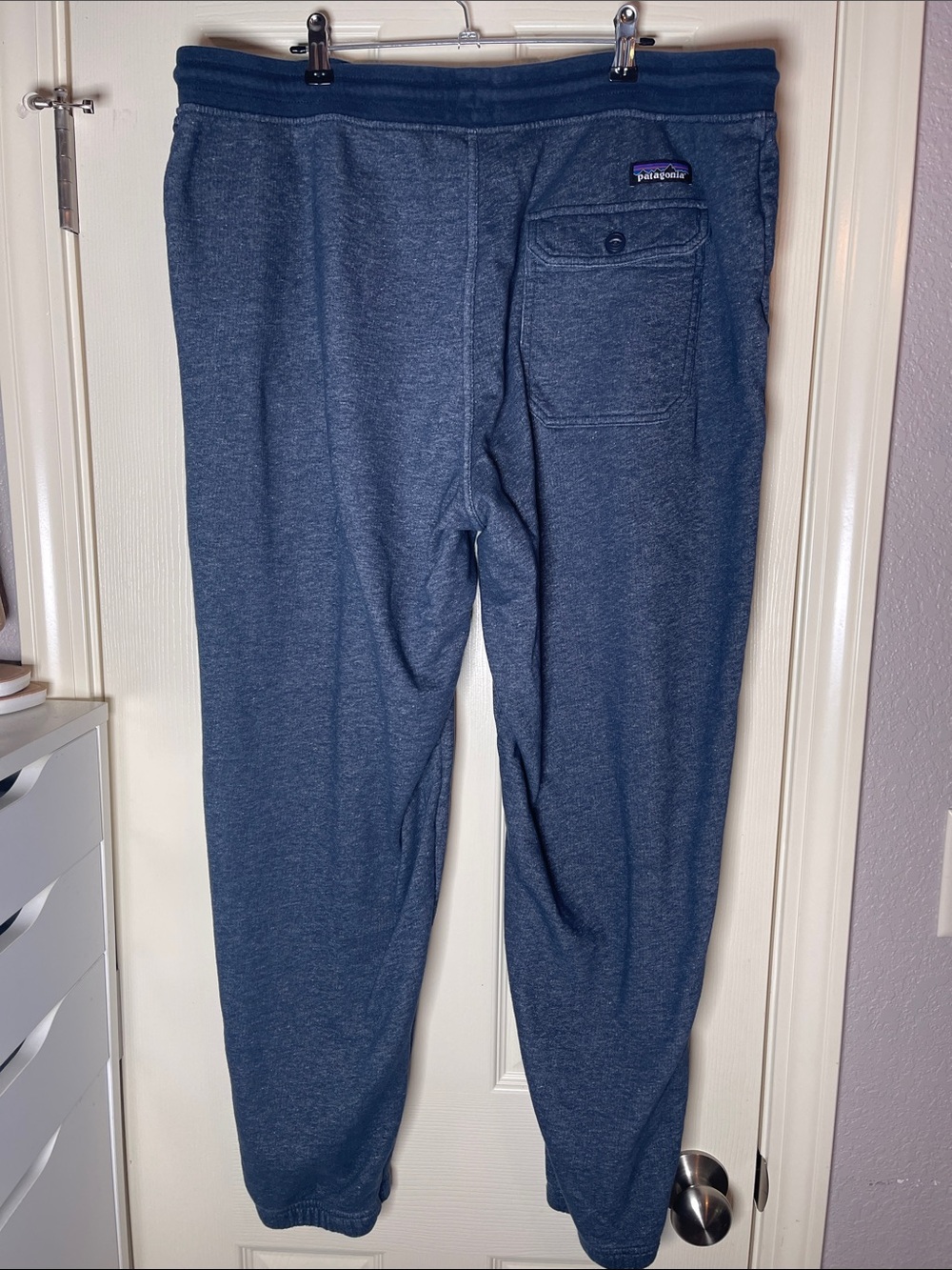 Patagonia Men's Heather Navy Jogger Sweatpants